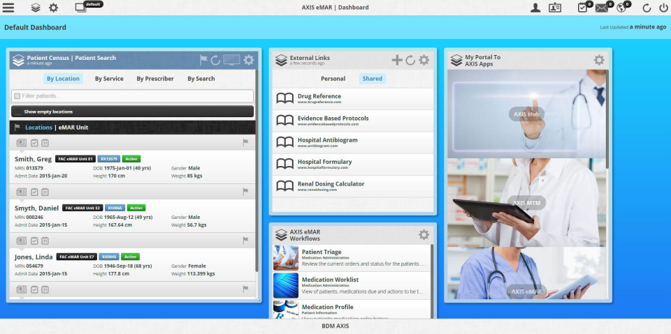 screenshot of BDM Software Suite